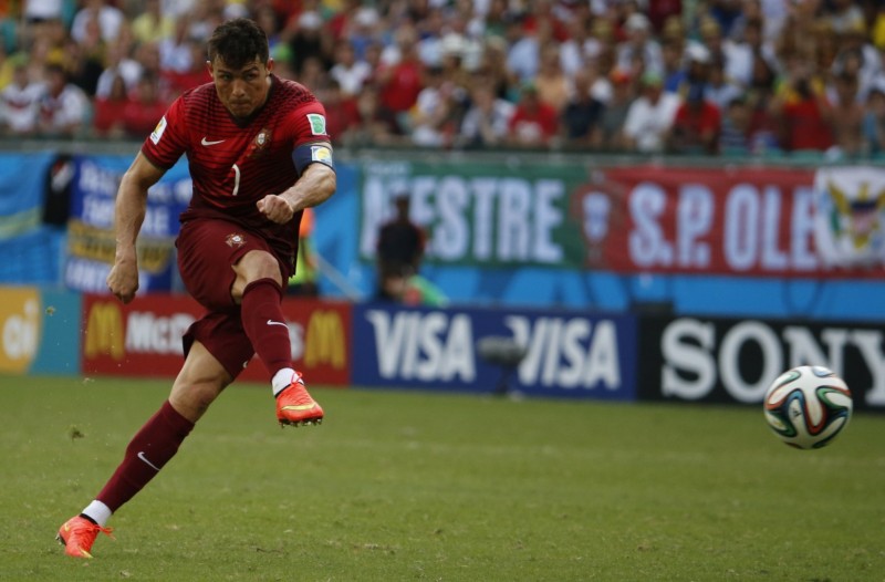 Cristiano Ronaldo free-kick power, in the FIFA World Cup 2014