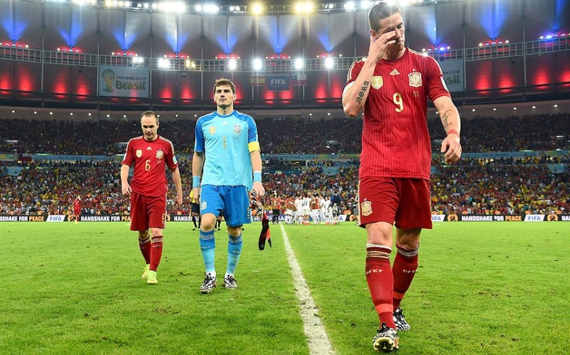 Fernando Torres in Spain's FIFA World Cup 2014