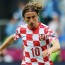 Luka Modric with Croatia home jersey for the World Cup 2014
