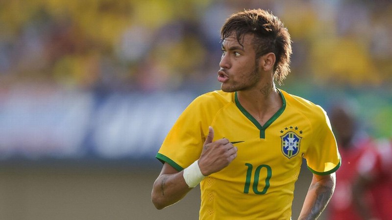 Neymar in Brazil FIFA World Cup 2014