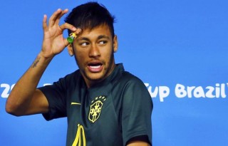 Neymar press conference ahead of the World Cup kick off