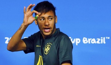 Neymar press conference ahead of the World Cup kick off