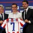 Antoine Griezmann presented in Atletico Madrid with his jersey number 7