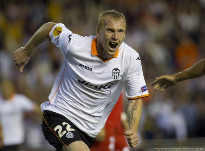 Jeremy Mathieu in Valencia CF in 2014