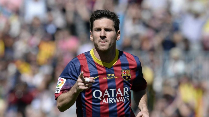 Lionel Messi in FC Barcelona, in 2014-2015