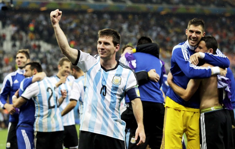 Lionel Messi in the FIFA World Cup 2014