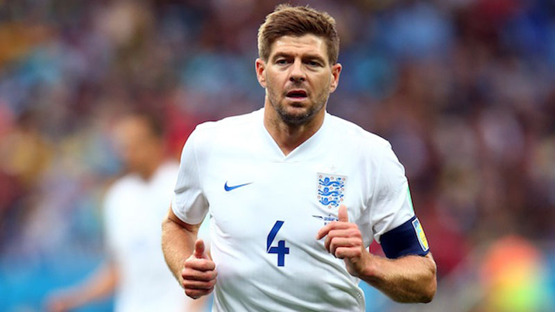 Steven Gerrard in England's 2014 FIFA World Cup