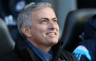 José Mourinho smiling