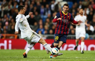 Cristiano Ronaldo vs Lionel Messi, in Barcelona vs Real Madrid