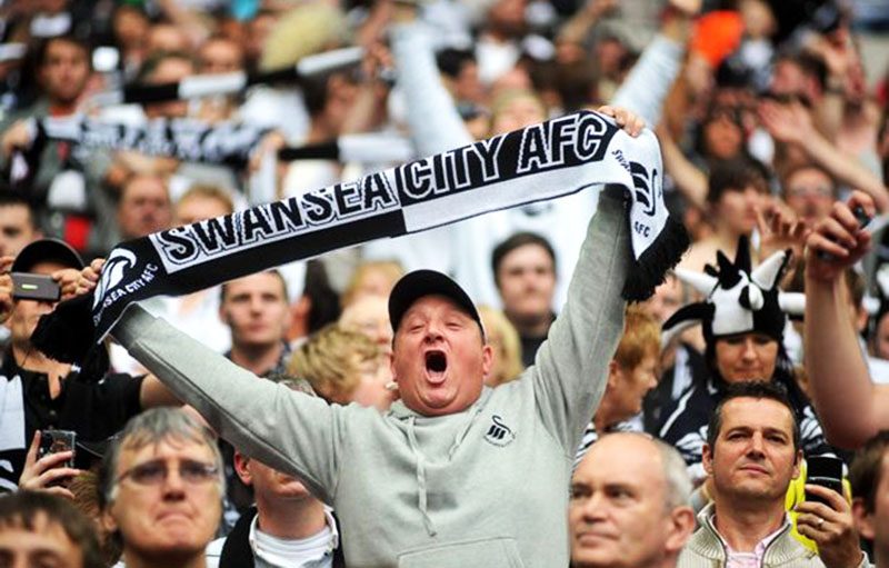 Swansea City fans