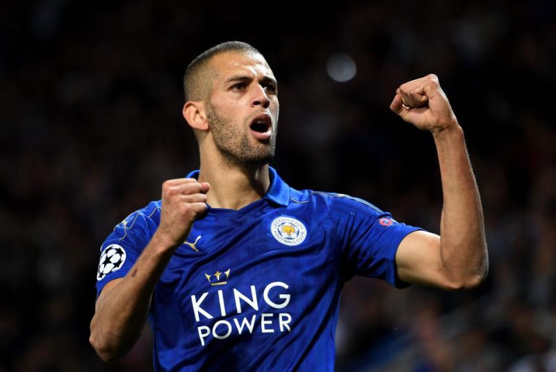 Slimani scores for Leicester City