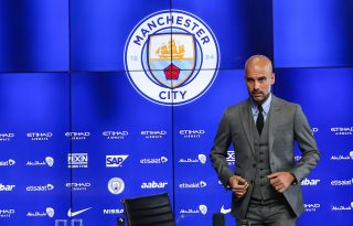 Pep Guardiola Manchester City manager