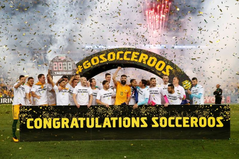 Australia Socceroos qualify for the 2018 FIFA World Cup