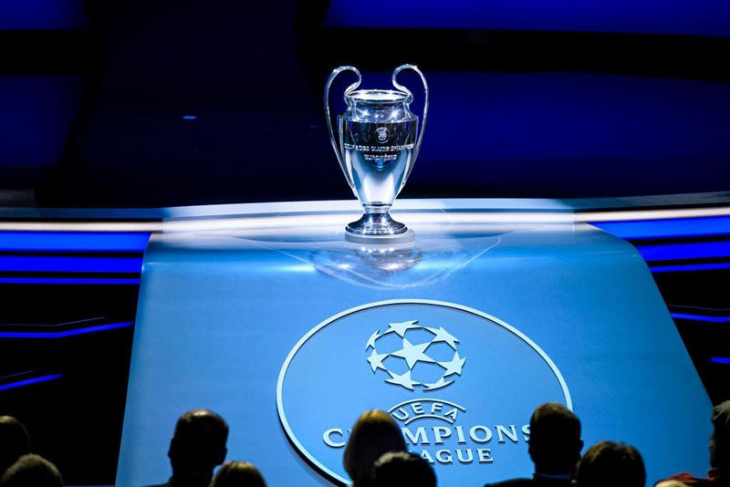 The Champions League draw in 2020