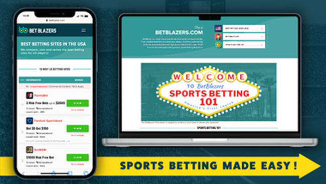BetBlazers sports betting made easy