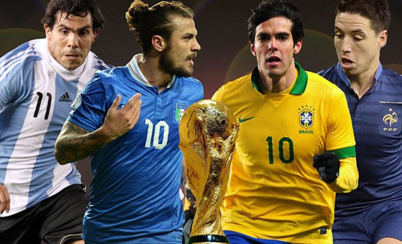 FIFA World Cup 2014 missing football players stars