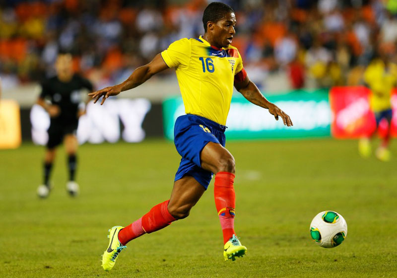 Antonio Valencia, the fastest football player in South America