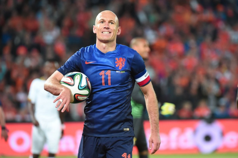 Arjen Robben's in FIFA World Cup 2014