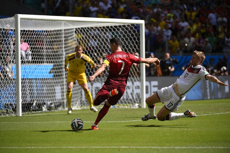 Cristiano Ronaldo vs Germany in the FIFA World Cup 2014