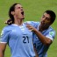 Edinson Cavani and Luis Suarez in Uruguay National Team