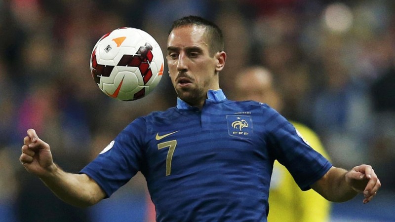 Franck Ribery in the France National Team
