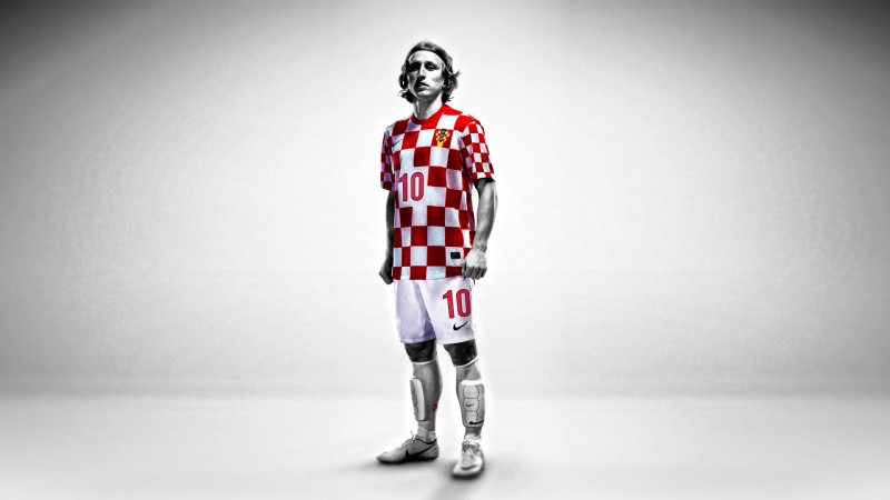 Luka Modric - Croatia wallpaper for the FIFA World Cup 2014