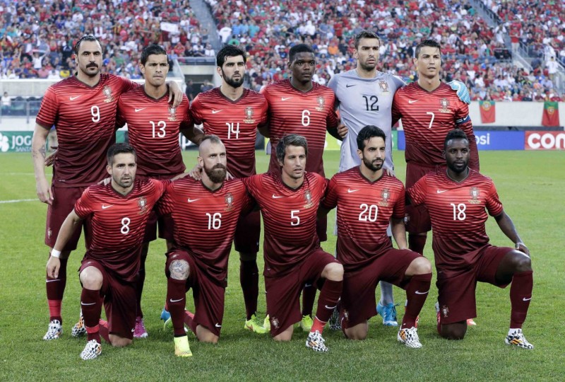 Portugal National Team lineup for the FIFA World Cup 2014