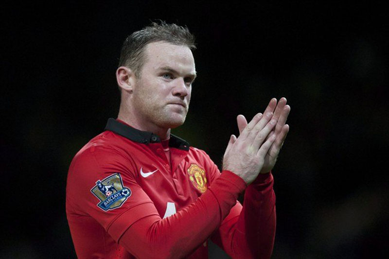 Wayne Rooney in Manchester United, in 2014