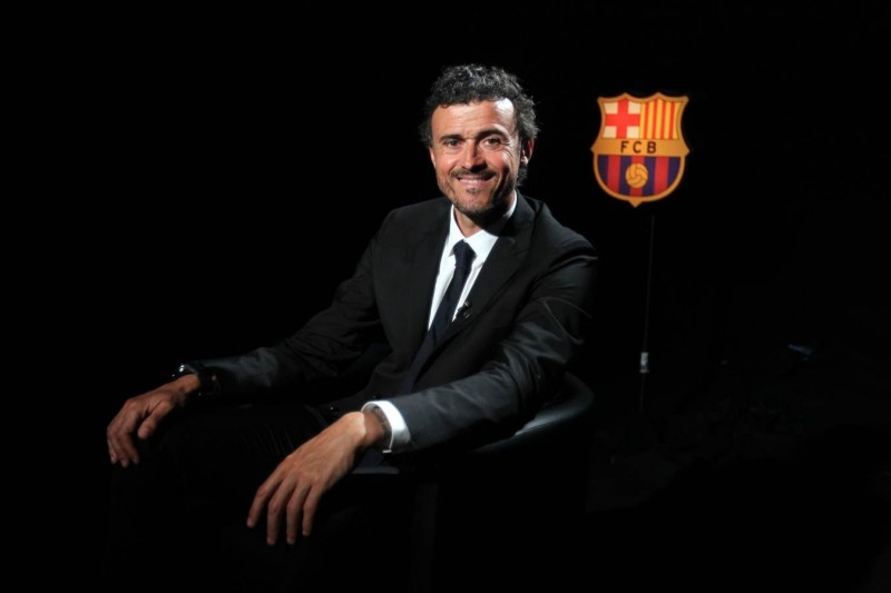 FC Barcelona new manager, Luis Enrique