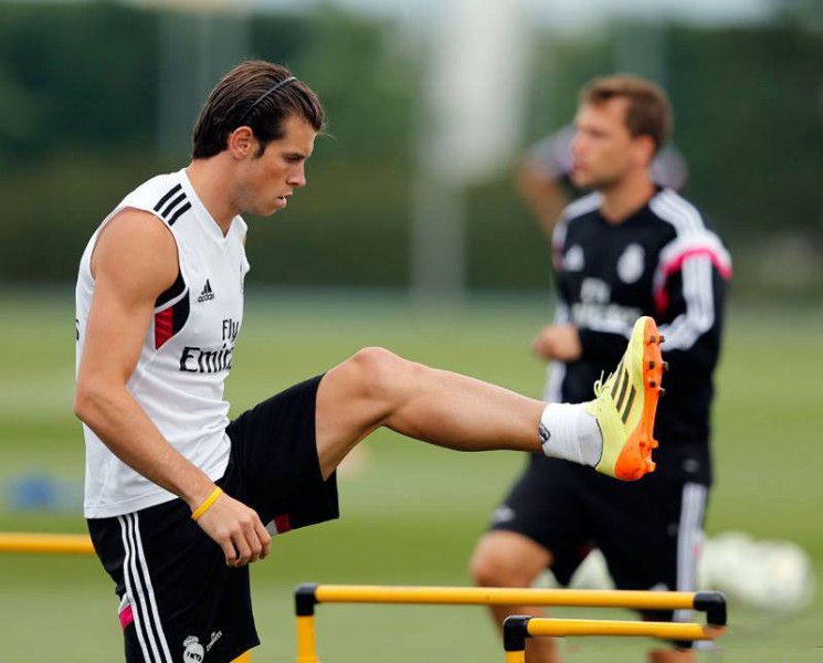Gareth Bale pre-season fitness exercises