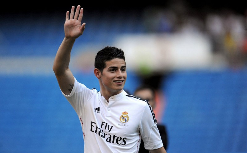 James Rodríguez, Real Madrid new signing for 2014-2015