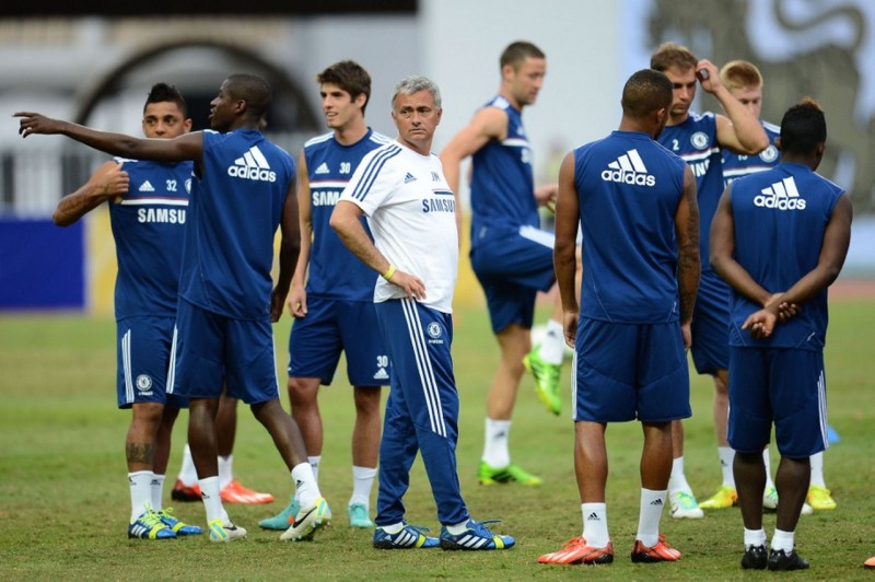 José Mourinho, Chelsea's coach in the season 2014-15