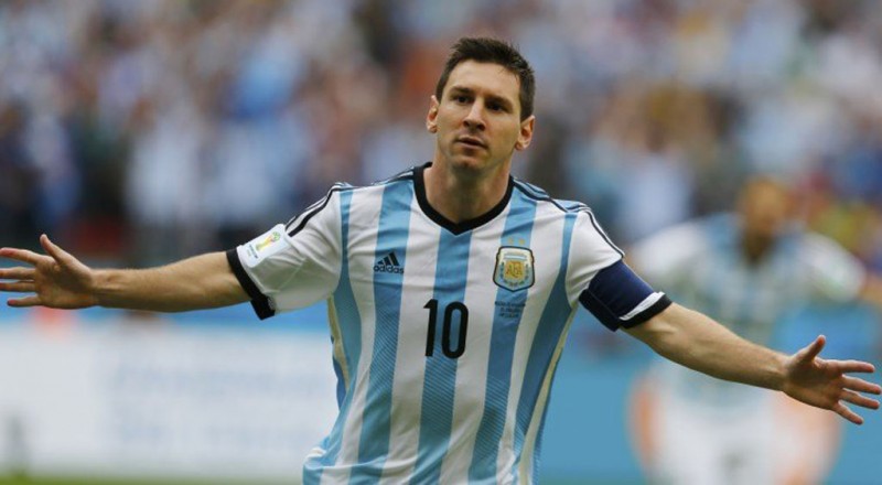 Lionel Messi in Argentina FIFA World Cup 2014