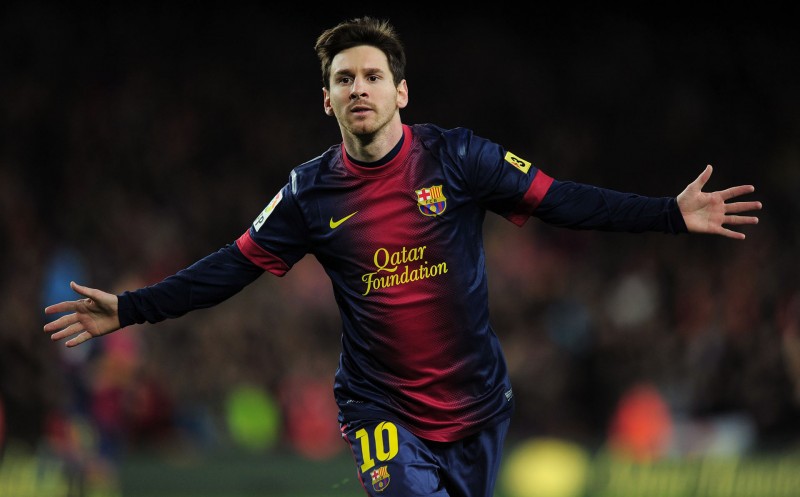 Lionel Messi, FC Barcelona top goalscorer of all-time wallpaper