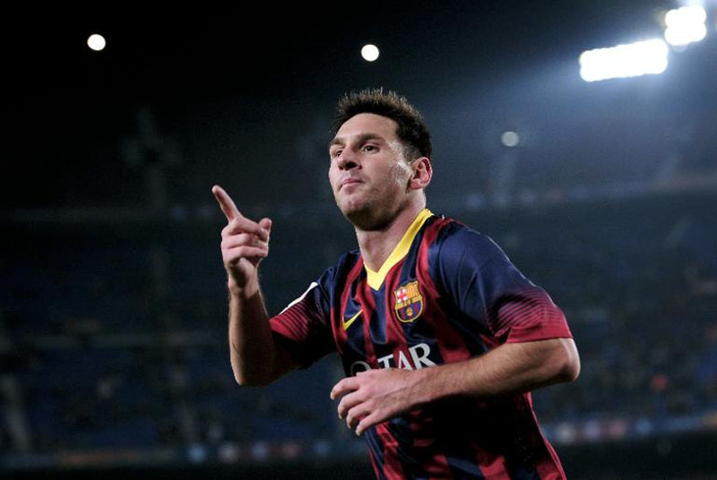 Lionel Messi ready for FC Barcelona 2014-15 version