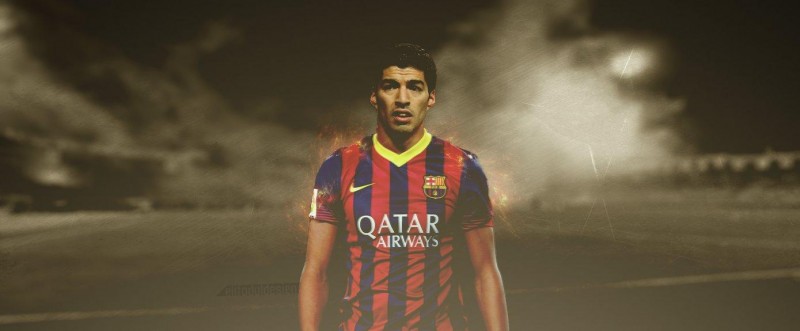 Luis Suárez - FC Barcelona new striker wallpaper