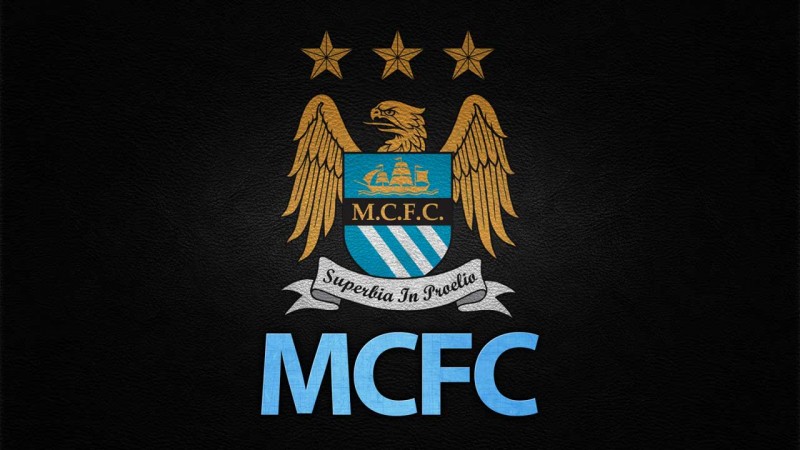 Manchester City logo wallpaper