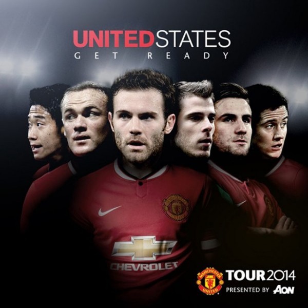 Manchester United, United States pre-season tour in 2014