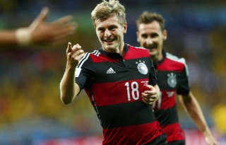 Toni Kroos in Germany 7-1 Brazil, at the FIFA World Cup 2014