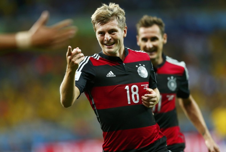 Toni Kroos in Germany 7-1 Brazil, at the FIFA World Cup 2014