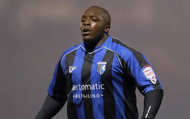Adebayo Akinfenwa playing in England's second tier leagues