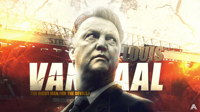 Manchester United coach Louis Van Gaal wallpaper