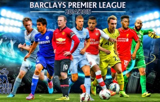 The Barclays Premier League wallpaper 2014-2015