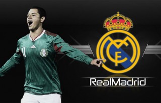 Javier Hernandez Chicharito in a Real Madrid wallpaper - New signing for 2014-2015