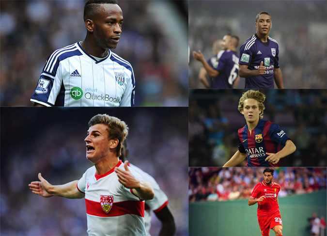 Top promising football players for 2015