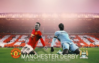 Manchester United Rooney vs Manchester City Yaya Touré
