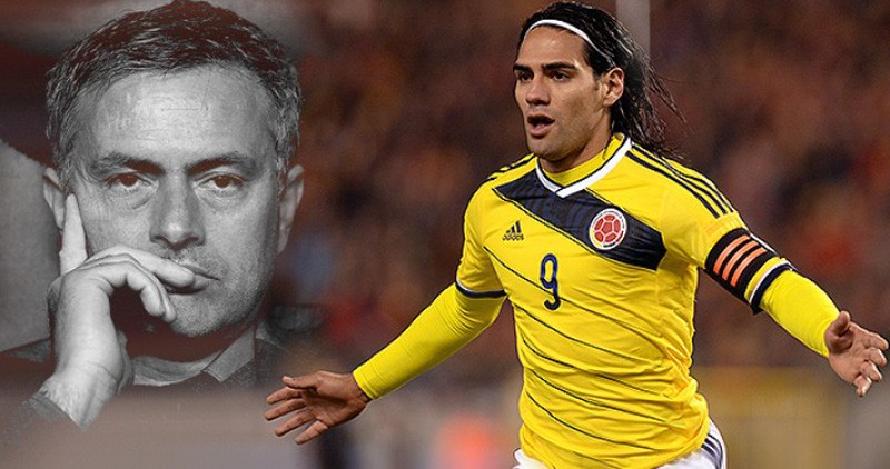 Mourinho and Radamel Falcao together in Chelsea