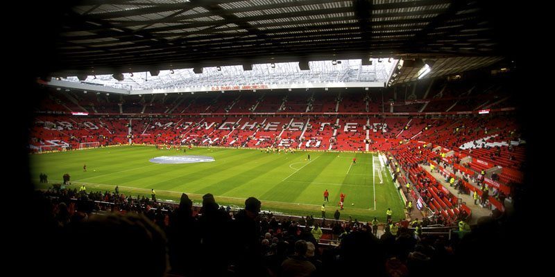 Manchester United Old Trafford view
