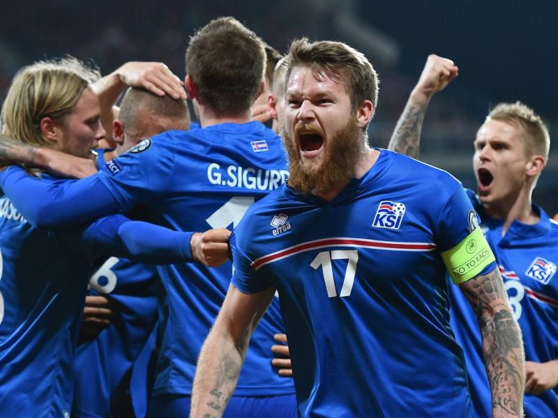 Iceland celebrations in the EURO 2016