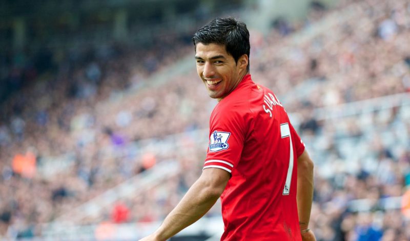 Luis Suarez in his Liverpool years